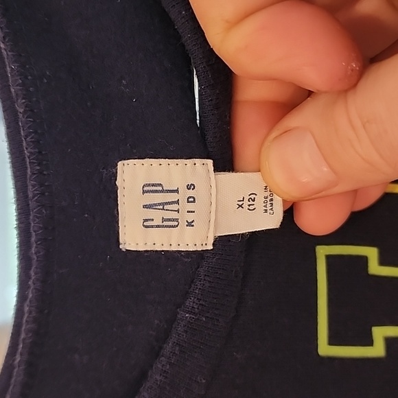 Kid's Gap long sweatshirt size XL (12) "Gap Original " - Picture 5 of 6